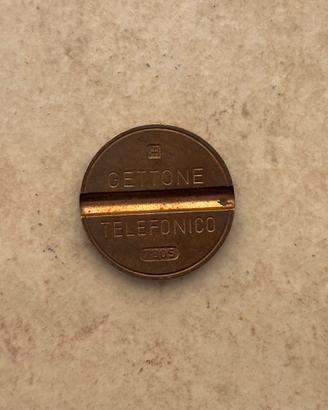 Gettone 7805 telefono rovesciato