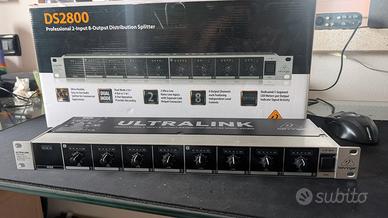 Splitter audio Behringer ds2800