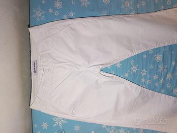 pantalone boy bianco 