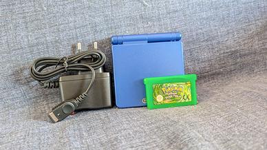 Nintendo GameBoy Advance SP + Pokemon Verde Foglia