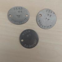 Ww2 piastrino inglese