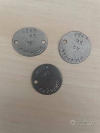 Ww2 piastrino inglese