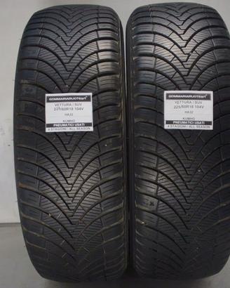 2 PNEUMATICI USATI 225/60R18 104V HA32 KUMHO GOMME