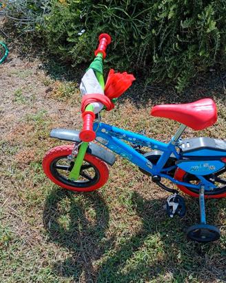 bici da bambino Dino  pj masks con rotelle