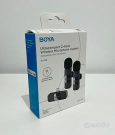 Microfoni wireless Boya per Iphone