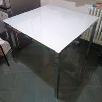 tavolo vetro quadrato 