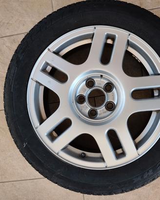 Ruota completa Michelin 205/55 r16, cerchio lega
