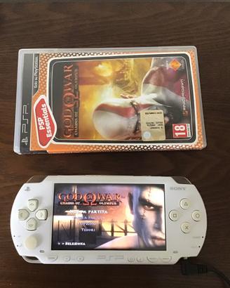 PSP 1004 Bianca + God of War