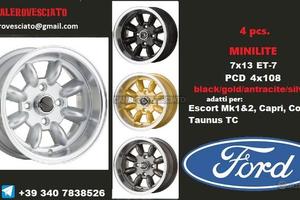 Minilite FORD PEUGEOT CITROEN SAAB 7x13 et-7 4x108