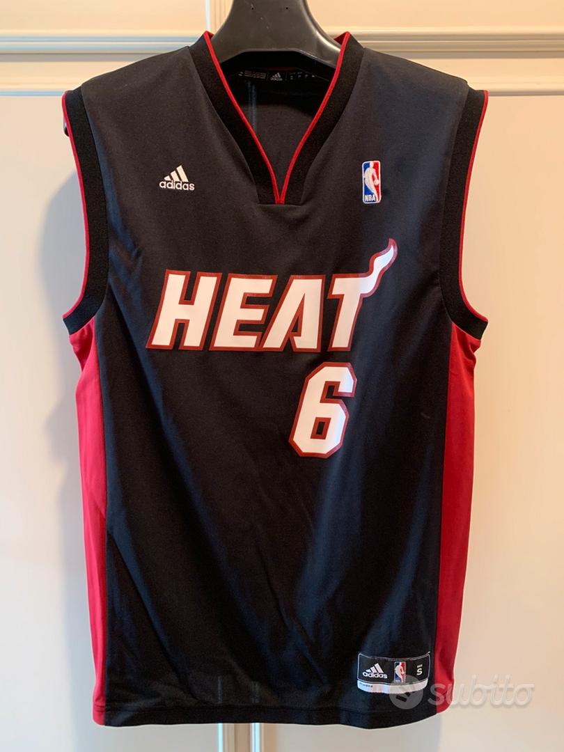 Canotta NBA Miami Heat Lebron James Adidas Abbigliamento e