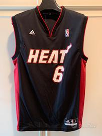 Canotta NBA Miami Heat Lebron James 6 Adidas