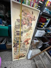 Elegante Quadro Artigianale Shabby Chic Pannello