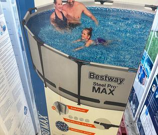 Piscina bestway steel pro max