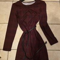 Set vestito con due spolverino nero 