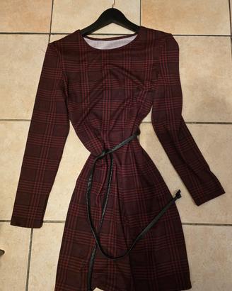 Set vestito con due spolverino nero 