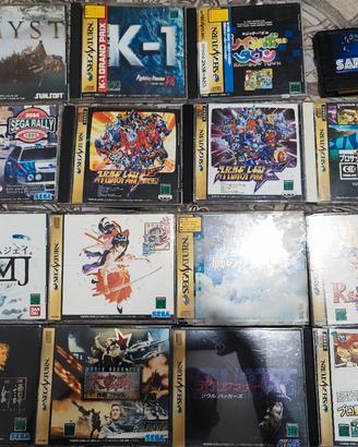 Lotto giochi originali JP Sega Saturn
