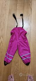 Pantaloni impermeabili bambina
