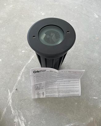 Faretti da giardino IP67 attacco GU10 Cristher GEO