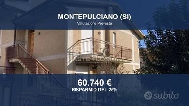 Immobile in asta di 62 m² con box auto a Montepulc