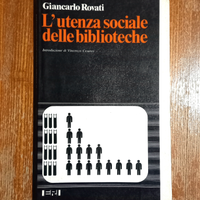 "L'utenza sociale delle biblioteche" - Libro