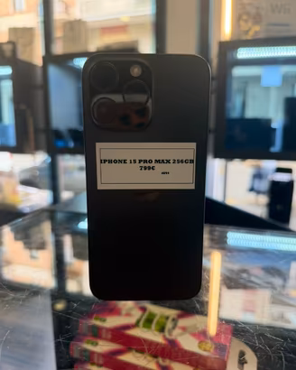 IPHONE 15 PRO MAX 256GB PROMO LAMPO