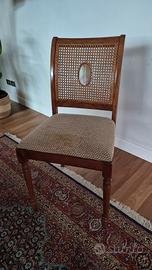 6 sedie paglia di Vienna