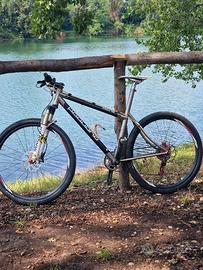 Bici Paduano titanio carbon MTB