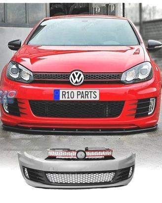 PARAURTI ANTERIORE VOLKSWAGEN VW GOLF 6 LOOK GTI