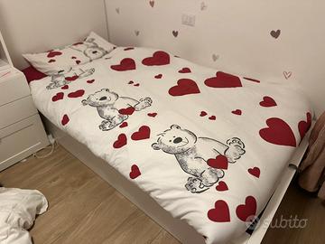 Letto Ikea MALM contenitoe 90 x 200