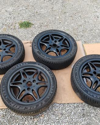 Cerchi SMART Originali 3 fori + 4 Pneumatici Gomme