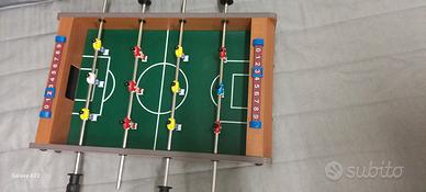 Mini calcio balilla da tavolo