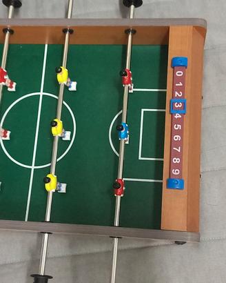 Mini calcio balilla da tavolo