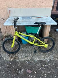 BMX 20" Verde Fluo - Robusta e Funzionante