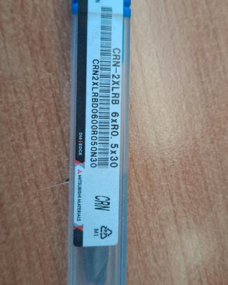 Fresa Mitsubishi CRN-2XLRB 6xR0.5x30 CRN2XLRBD0600