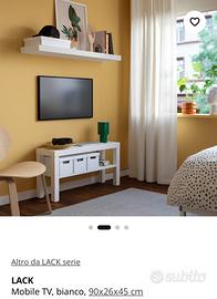 Mobiletto Ikea Lack bianco