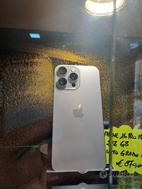 Iphone 16 Pro Max 256 GB usato grado A-