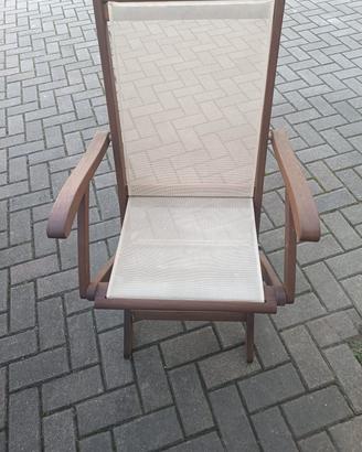 Sedie pieghevoli in legno 