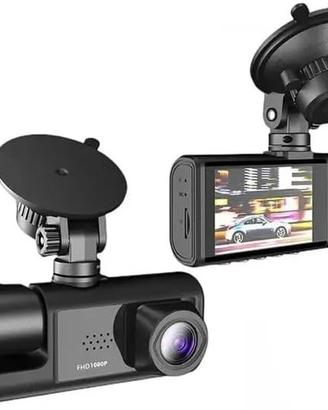 Dash Cam Full HD 1080P anteriore e posteriore