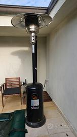 Termopatio da esterno niklas gpl nero 5-13 kw