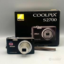 Fotocamera NIKON COOLPIX S2700 Compatta + SD 16GB