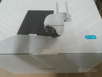 Telecamera 4g lte con pannello solare