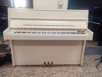 Pianoforte Sauter 112 tedesco bianco con trasporto