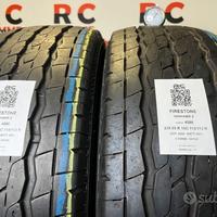 2 gomme usate 235 65 R 16 C 115/113 R FIRESTONE