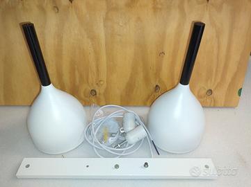 lampade bianche e nere nuove 