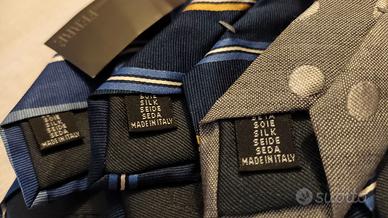 Cravatte Ferré pura seta 100% Made in italy Nuova