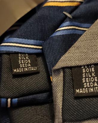 Cravatte Ferré pura seta 100% Made in italy Nuova
