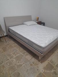 Letto matrimoniale  + rete + materasso