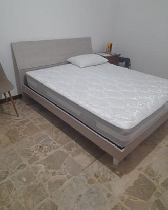 Letto matrimoniale  + rete + materasso