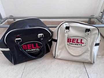 COPPIA DI BORSE VINTAGE IN PELLE BELL