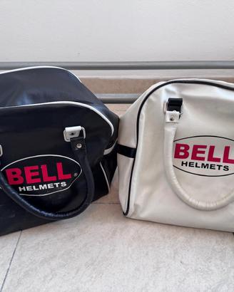 COPPIA DI BORSE VINTAGE IN PELLE BELL